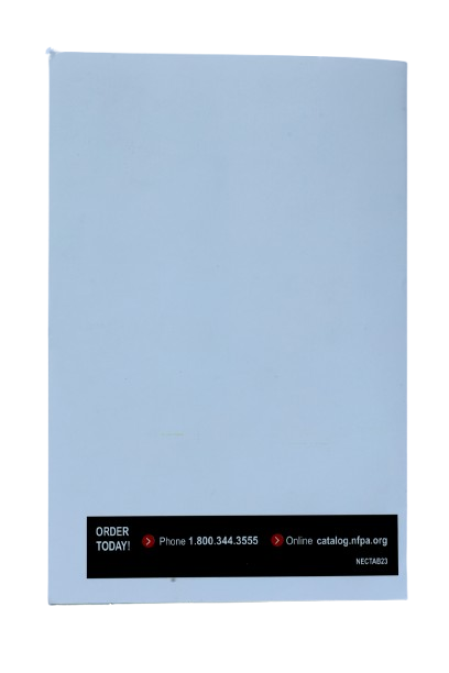 National Electrical Code® (NEC®) Tabs, 2023 Edition Paperback – September 23, 2022